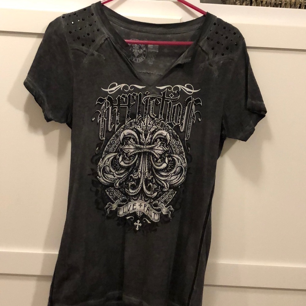 NWOT- Affliction t-shirt size L
